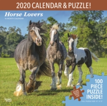 Image for Horse Lovers Puzzle Set 2020 Square Wall Calendar