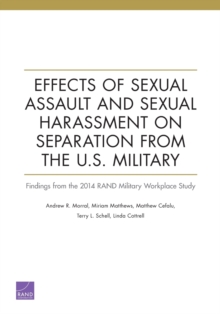 Image for Effects of Sexual Assault and Sexual Harassment on Separation from the U.S. Military