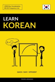 Image for Learn Korean - Quick / Easy / Efficient