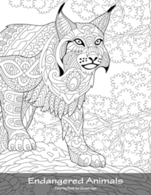 Image for Endangered Animals Coloring Book for Grown-Ups 1