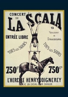 Image for Carnet Blanc, Affiche La Scala "L'Hercule"