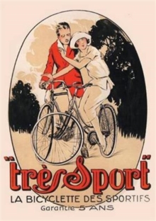 Image for Carnet Blanc, Affiche Tres Sport Bicyclette
