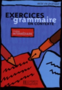 Image for Exercices de grammaire en contexte : Livre de l'eleve A2 - niveau intermedi