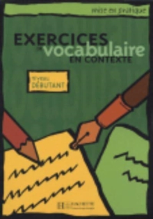 Image for Exercices de vocabulaire en contexte