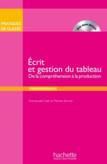 Image for Ecrit et gestion du tableau - Livre + DVD-Rom