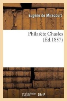 Image for Philar?te Chasles