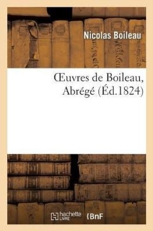 Image for Oeuvres de Boileau, Abr?g?