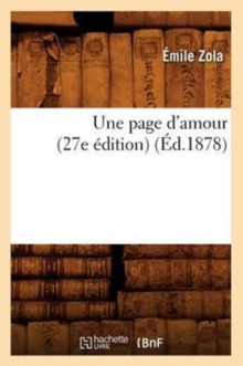 Image for Une Page d'Amour (27e ?dition) (?d.1878)