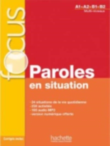 Image for Paroles en situations - Livre + CD (A1-B2)