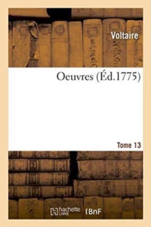 Image for Oeuvres . Tome 13