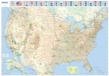 U.S.A - Michelin rolled & tubed wall map Paper