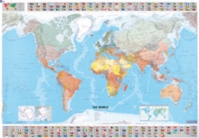 Image for The World - Michelin rolled & tubed wall map Encapsulated : Wall Map