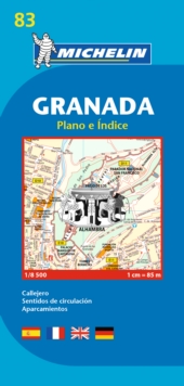 Image for Granada - Michelin City Plan 83 : City Plans