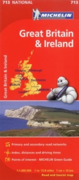 Great Britain & Ireland 2023 – Michelin National Map 713