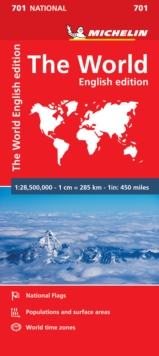 Image for The World - Michelin National Map 701 : Map