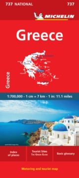 Image for Greece - Michelin National Map 737