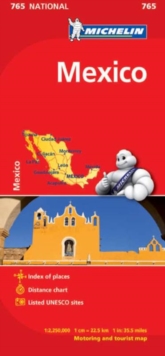 Mexico – Michelin National Map 765