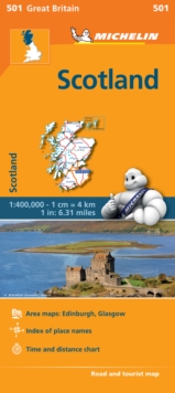 Image for Scotland - Michelin Regional Map 501 : Map