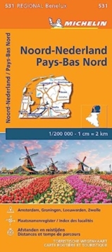 Netherlands North – Michelin Regional Map 531