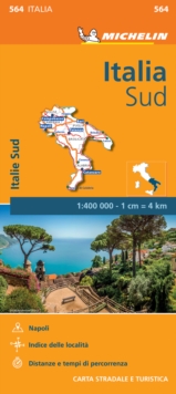 Italy South – Michelin Regional Map 564: Map