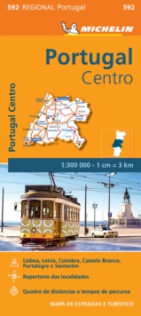 Image for Portugal Centro - Michelin Regional Map 592 : Map