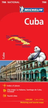 Cuba  - Michelin National Map 786