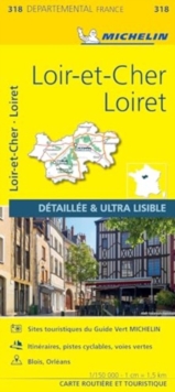 Image for Loiret Loir-et-Cher - Michelin Local Map 318 : Map