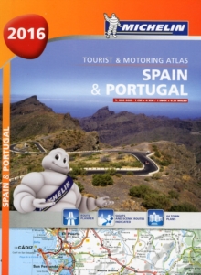 Image for Michelin Maps : Michelin Motoring Atlas Spain & Portugal 2016 (A4) Spiralbound