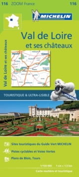 Image for Chateaux of the Loire - Zoom Map 116 : Map