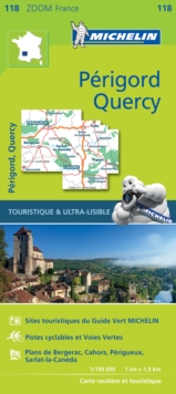 Quercy Perigord – Zoom Map 118: Map