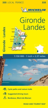 Gironde, Landes - Michelin Local Map 335