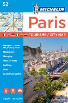 Paris – Michelin City Plan 52: City Plans