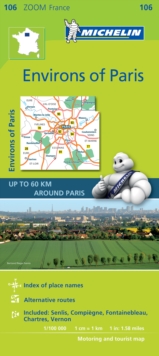 Environs of Paris - Zoom Map 106
