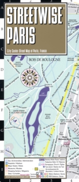 Streetwise Paris Map - Laminated City Center Street Map of Paris, France