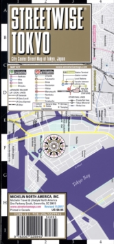 Image for Streetwise Tokyo Map - Laminated City Center Street Map of Tokyo, Japan : City Plans