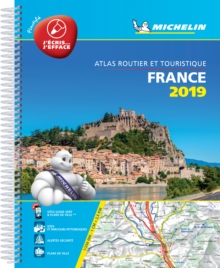 Image for France 2019 -Tourist & Motoring Atlas A4 Laminated Spiral
