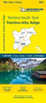 Image for Trentino - Michelin Local Map 354