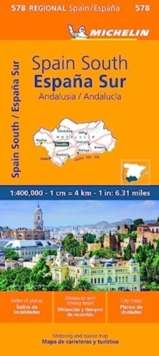 Andalucia – Michelin Regional Map 578