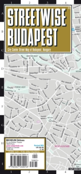 Streetwise Budapest Map – Laminated City Center Street Map of Budapest, Hungary: City Plan