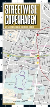 Streetwise Copenhagen Map – Laminated City Center Street Map of Copenhagen, Denmark: City Plan