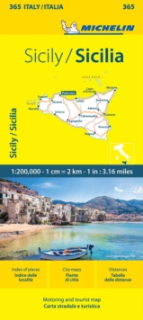 Sicily – Michelin Local Map 365: Map