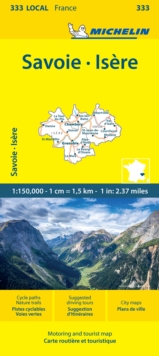 Image for Isere Savoie - Michelin Local Map 333