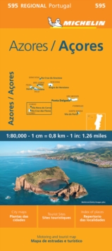 Image for Azores - Michelin Regional Map 595