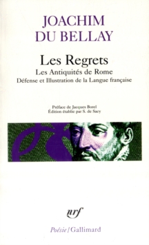 Image for Les regrets/Les antiquites de Rome etc