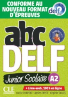 Image for ABC DELF Junior : Livre de l'eleve A2 + DVD + Livre-web -  Epreuves 2020