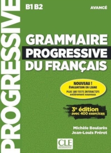 Image for Grammaire progressive du francais - Nouvelle edition : Livre avance + Livre