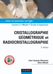 Image for Cristallographie Geometrique Et Radiocristallographie - 3Eme Edition - Livre+complements En Ligne