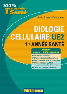 Image for Biologie Cellulaire-UE2, 1Re Annee Sante: Cours, QCM Et Exercices Corriges