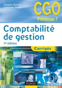 Image for Comptabilite De Gestion - 5E eD: Corriges
