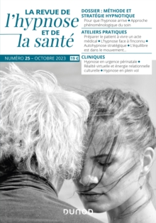 Image for Revue de l'hypnose et de la sante N(deg)25 - 4/2023
